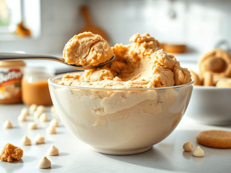 Loaded Marshmallow Sunflower Butter Cookie Dough